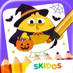 Halloween Coloring Club Games iOS Icon