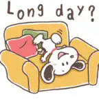 Laid-Back Snoopy Daily Life iOS Icon