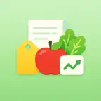 Grocery Price Tracker & Check Icon