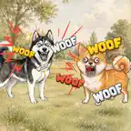 Bow Wow: Dog Barking Battle iOS Icon
