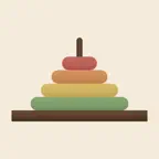 Just Hanoi · Tower puzzle iOS Icon