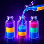 Water color Sorter iOS Icon