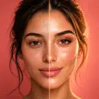 GlowUp: AI Skin & Color Scan iOS Icon