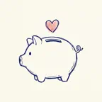 PinkyBank: Couple Shared Diary Icon