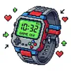 Retro Watch: Pixel Clock iOS Icon