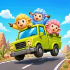 Sheep Saga - Farm Traffic 3D iOS Icon