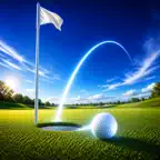 Golf Shot Tracer: Ball Flight iOS Icon