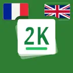 2000 Words: French iOS Icon