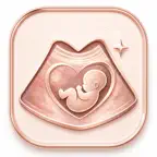 Ultrasound Art: Baby AI Scan iOS Icon