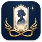 AI Memorial Card Maker Studio iOS Icon