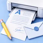 Letter Printer: PDF Writer iOS Icon