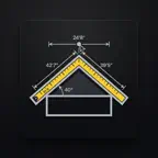 Roof Calculator & Rafter iOS Icon