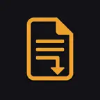 DOCX to TXT Converter iOS Icon