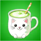 Matcha Latte Stickers iOS Icon