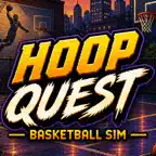 Hoop Quest: Basketball Sim iOS Icon