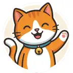 Happy Kitten - Cat Stickers Icon