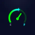 FUEL.SH: Gas Mileage & MPG AI iOS Icon