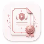AI Certificate: Award Maker iOS Icon