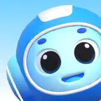 Blue AI: Fun English Learning iOS Icon