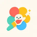 AI Coloring Pages Book iOS Icon