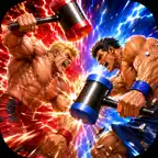Macho Hammer: Ragdoll Fight iOS Icon