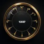 Jewish Clock iOS Icon