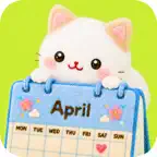 ปฏิทิน วางแผน น่ารัก - Baibua iOS Icon