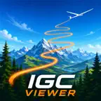 IGC Viewer · Flight Log Reader iOS Icon