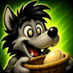 Egg Catcher: Wolf Arcade iOS Icon
