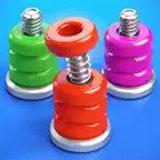 Nut & Bolt Sort: Color Puzzle iOS Icon