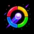 Chroma Orbit: Color Reflex iOS Icon
