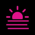 Pink Sun: Mood Calendar iOS Icon