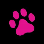 Pink Paw: Pet Care Tracker iOS Icon