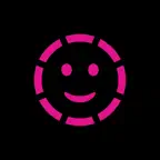 Pink Visage: AI Avatar iOS Icon