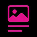 Pink Strip: Comic Maker iOS Icon