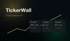 TickerWall-Crypto Market on TV iOS Icon