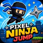 Pixel Ninja Jump: Shadow Run iOS Icon