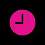 Pink Crest: Calendar Art iOS Icon
