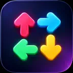 Arrows Neon: Glow Puzzle iOS Icon