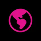 Pink Atlas: Travel Journal iOS Icon