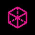 Pink Mesh: 3D Scanner iOS Icon