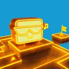 Neon Path Icon