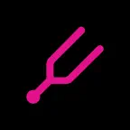 Pink Crumb: Pitch Detector iOS Icon