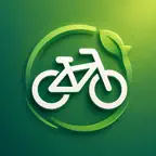 Bicycle Stand Design Icon