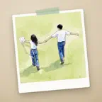 Tapey: Photo Wallpaper Maker iOS Icon