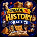 Grade 10 History Practice iOS Icon