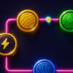 Circuit Glow Icon