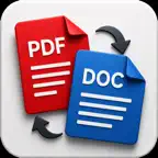 PDF to Word Converter - Doc iOS Icon