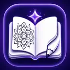 AI KDP Coloring Book Maker Pro iOS Icon