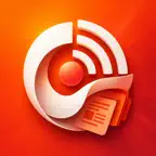 RSS Reader: Feeds Podcast iOS Icon